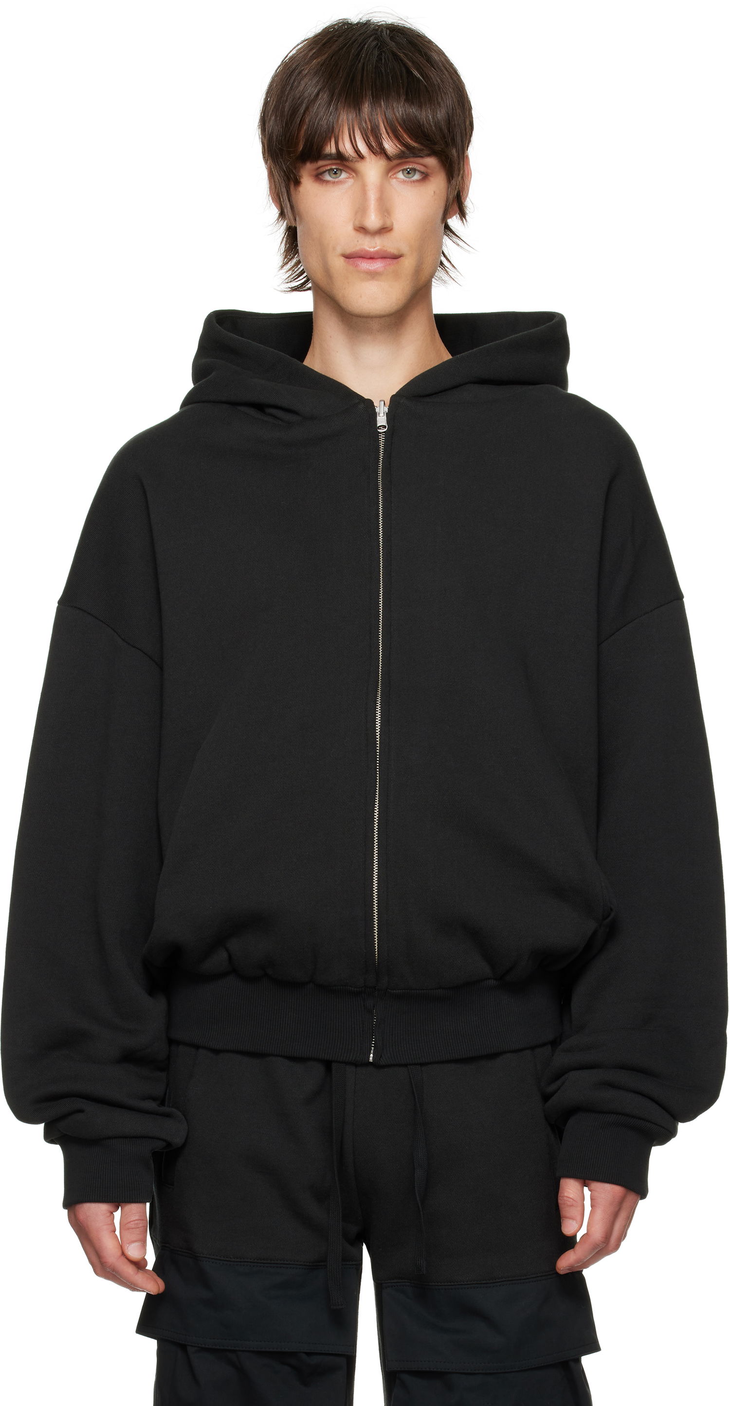 Sweatshirt Entire Studios Thermal Hoodie Sort | ES2488SO, 0