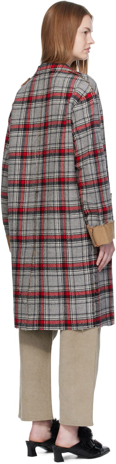 Frakker R13 R13 Raw Cut Reversible Coat Flerfarvet | R13WR469-R566A, 2