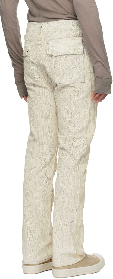 Jeans Rick Owens Rick Owens Hollywood Headon Utility Jeans Hvid | RR01E5308 SMMC, 2