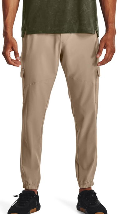 Joggingbukser Under Armour Stretch Woven Cargo Beige | 1380358-236, 0