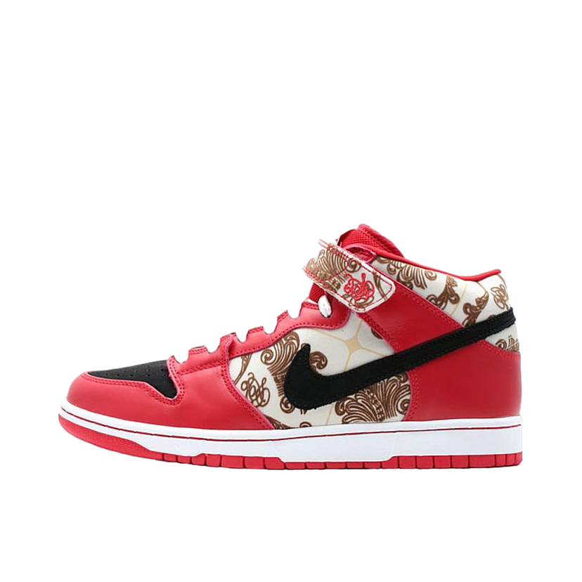 Sneakers og sko Nike SB SB Dunk Mid Linoleum Rød | 314381-001