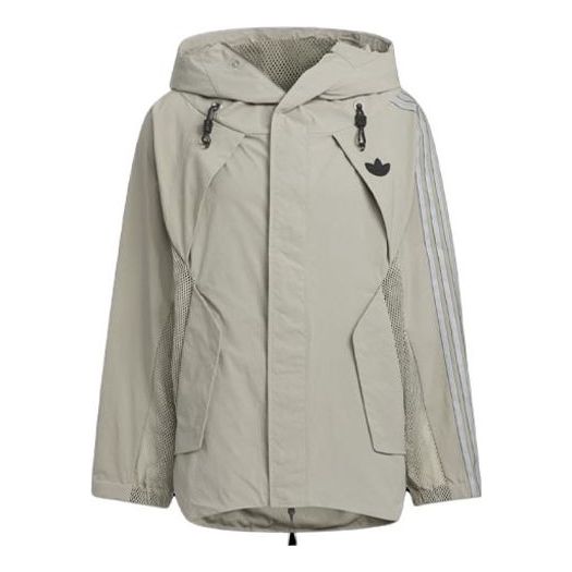 Vindjakke adidas Originals HAMCUS Collaboration Mesh Panel Jacket Grøn | HY4195