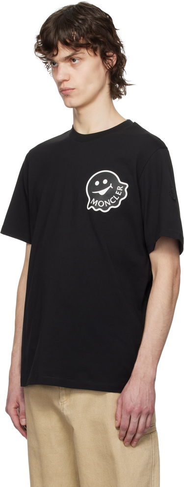 T-shirt Moncler Moncler Creativo Graphic T-Shirt Sort | K10918C0001889AJS, 3