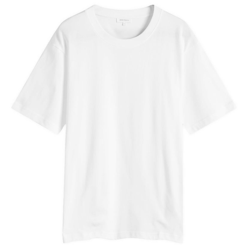 T-shirt NORSE PROJECTS Standard T-Shirt White - Large Hvid | N01-0670-0001