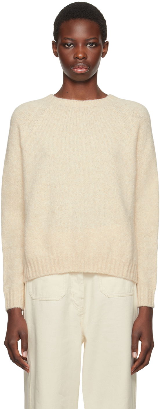 Sweater Max Mara Weekend Max Mara Crewneck Sweater Beige | 2425366111600