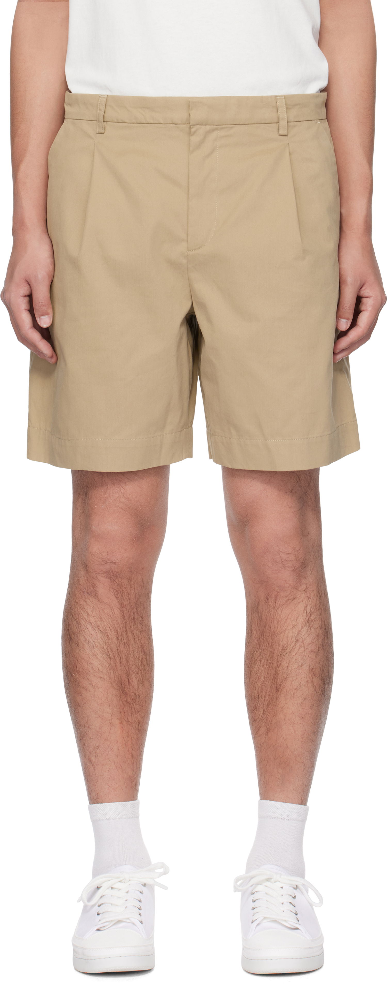 Shorts A.P.C. A.P.C. Crew Shorts Beige | COGZR-H10198, 0