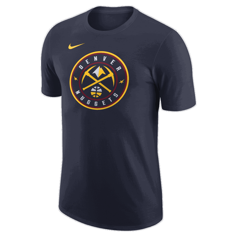 T-shirt Nike NBA Denver Nuggets Essential Mørkeblå | FJ0236-419