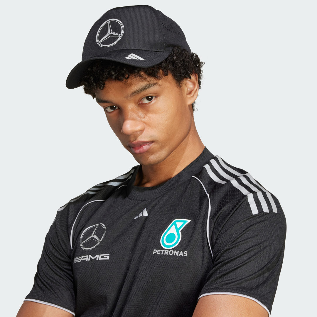 Kasket adidas Performance Mercedes-AMG Petronas Formula One Team Mechanics Climacool Trucker Cap Sort | JX1419, 0