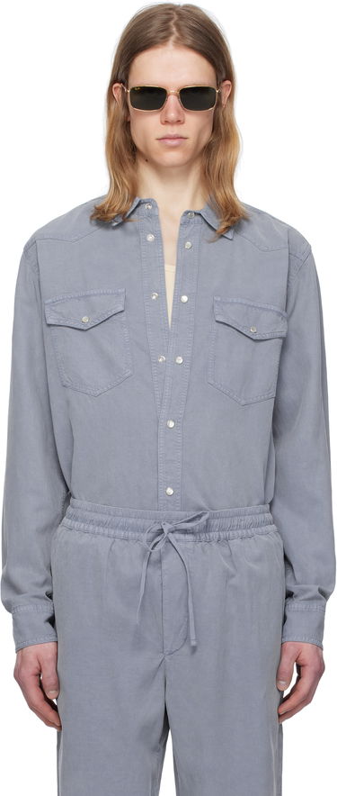 Jumpsuit ISABEL MARANT Isabel Marant Vasco Drawstring Shirt Jumpsuit Grå | CH0214HB-C2I07H, 0