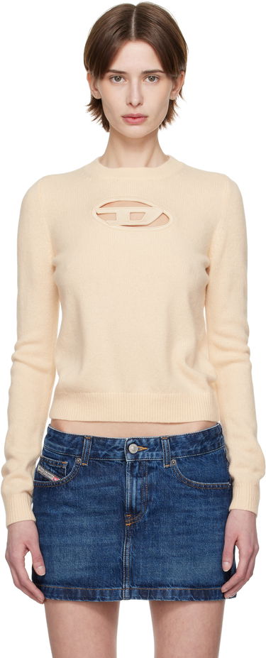 Sweater Diesel Diesel M-Areesa-Slim Sweater Beige | A17687 0KCAE, 0