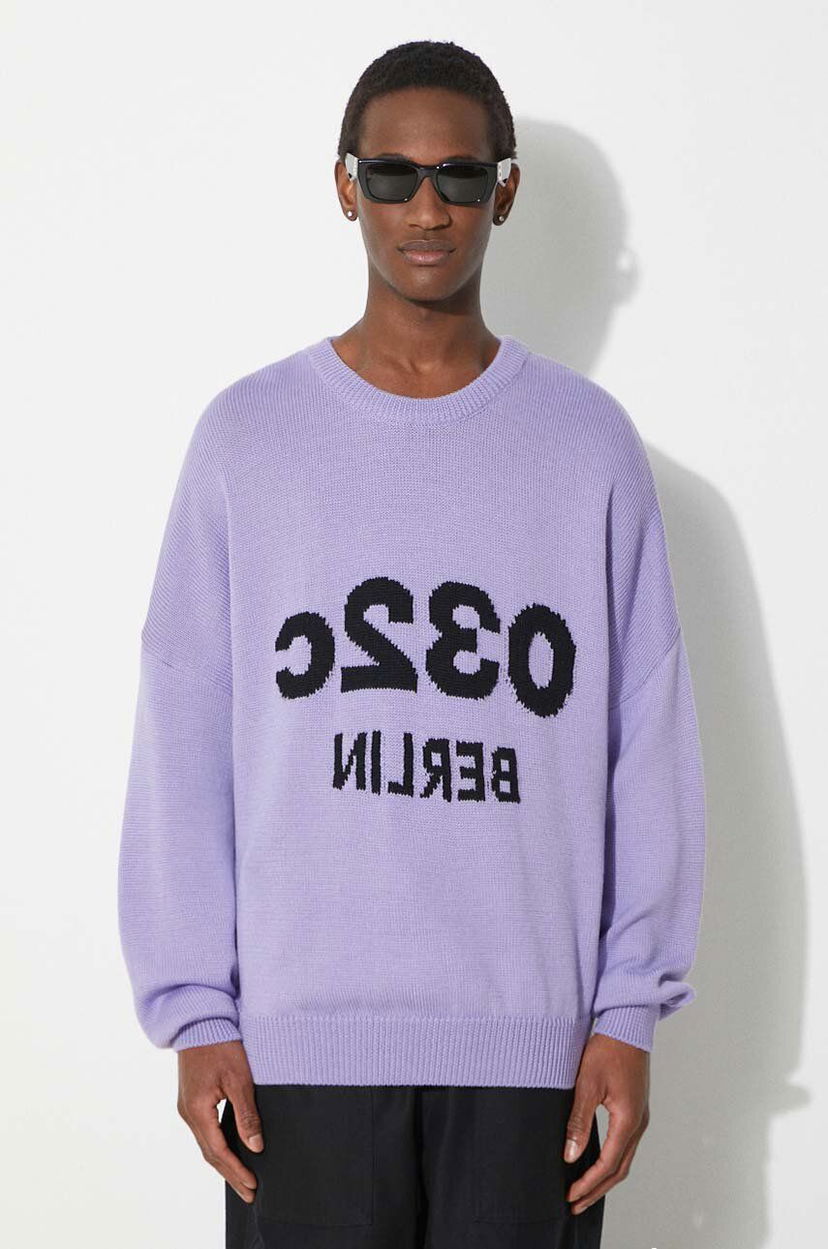 Sweater 032C Sweater Crewneck Lilla | SS24.K.1011