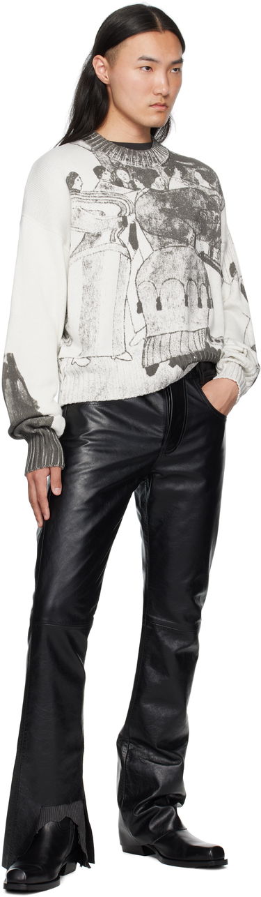 Sweater Enfants Riches Déprimés Enfants Riches Déprimés 'The Ballroom Dance' Graphic Print Sweater Hvid | 080-242, 3