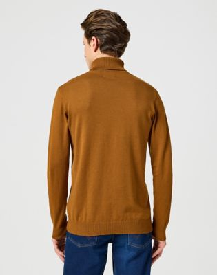 Sweater Wrangler Wrangler Turtleneck Sweater Brun | 112357293:XXL, 0