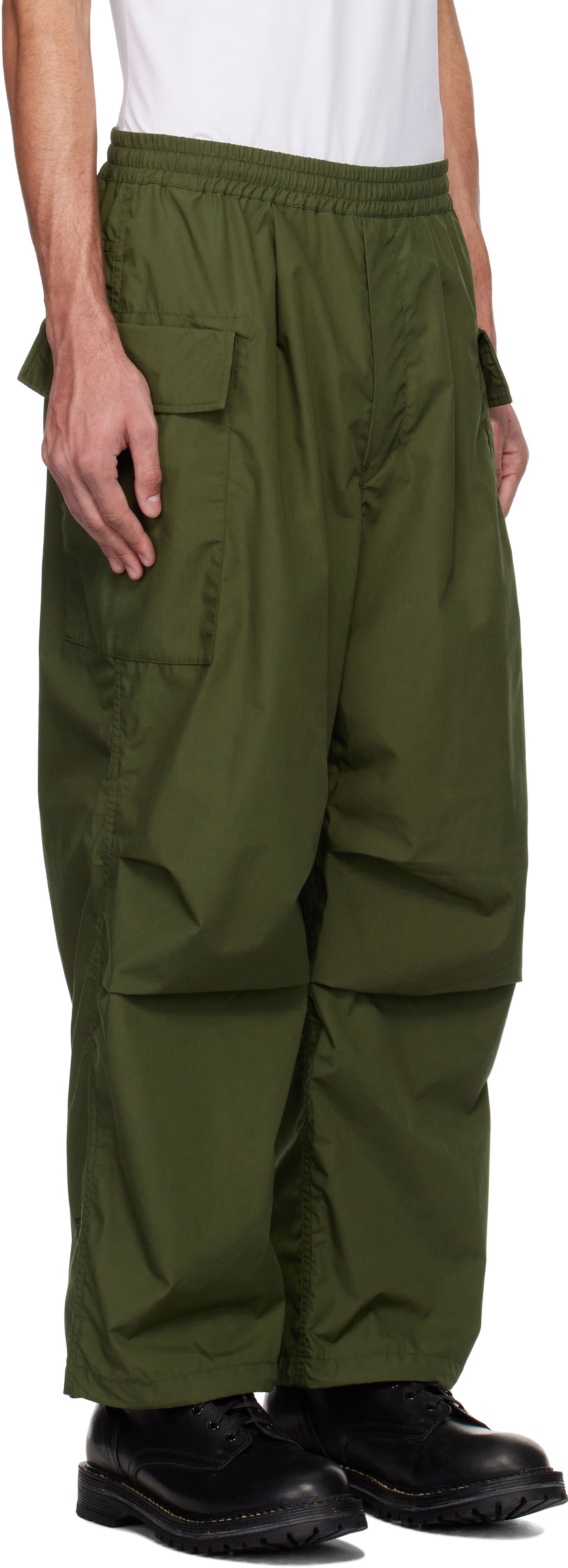 Cargo bukser NANAMICA nanamica Deck Cargo Pants Grøn | S25SC006U, 1