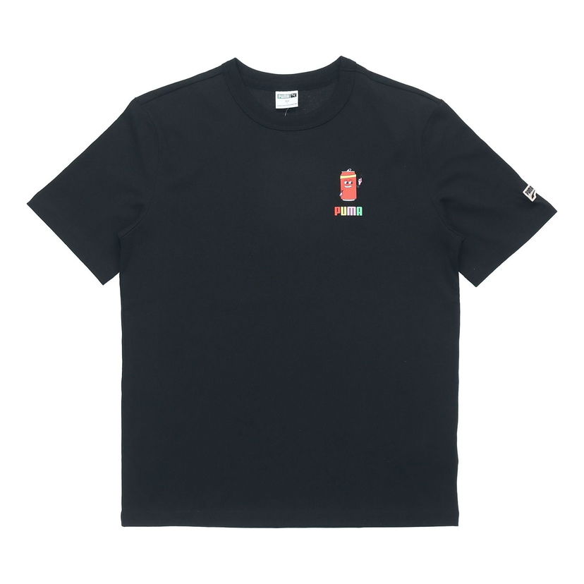 T-shirt Puma Sports Alphabet Print T-Shirt Sort | 531335-51