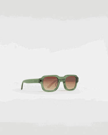Solbriller Vans 66 Square Sunglasses Grøn | VN000GMXZBF, 0