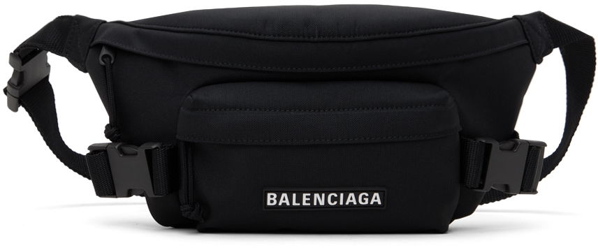 Taljetaske Balenciaga Skiwear Ski Belt Bag Sort | 770881 2AAUU, 0