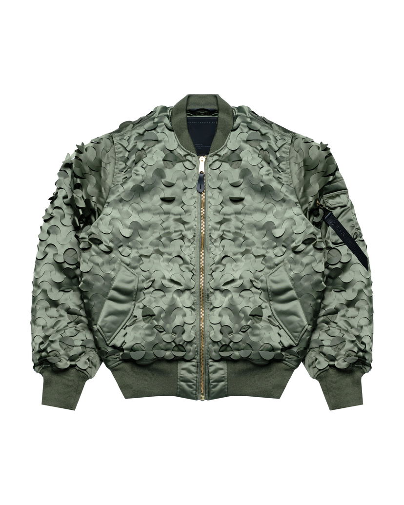 Bomberjakke Alpha Industries Alpha Industries MA-1 ULCANS Flight Bomber Jacket Grøn | 756123-01