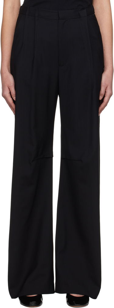 Bukser Maison Margiela MM6 Maison Margiela Tailoring Wool Trousers Sort | S52KA0517 M35080, 0