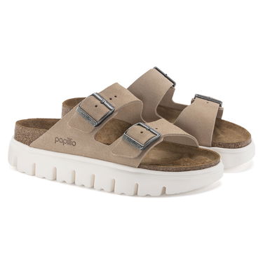 Sneakers og sko Birkenstock Arizona Chunky Suede Leather Beige | 1024950, 4