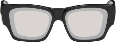 Solbriller Loewe Paula's Ibiza Goggle Rectangle Sunglasses Sort | LW40172UW5601C 192337236143, 0
