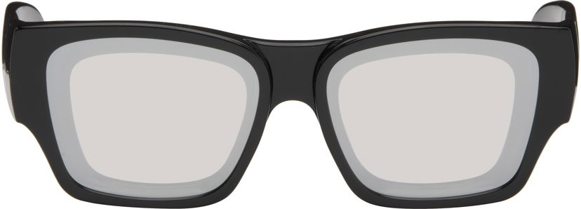 Solbriller Loewe Paula's Ibiza Goggle Rectangle Sunglasses Sort | LW40172UW5601C 192337236143