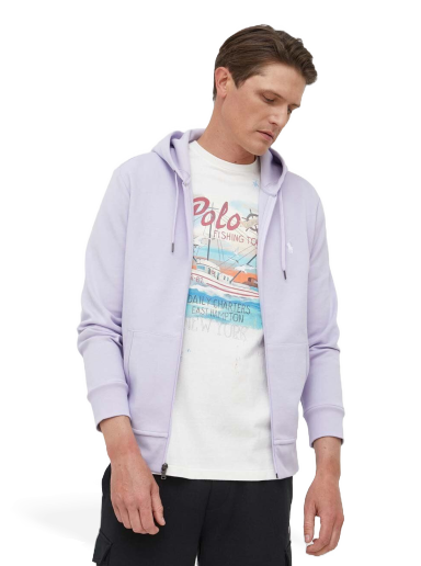 Sweatshirt Polo by Ralph Lauren Polo-Pony Zipped Sweatshirt Lilla | 710881517