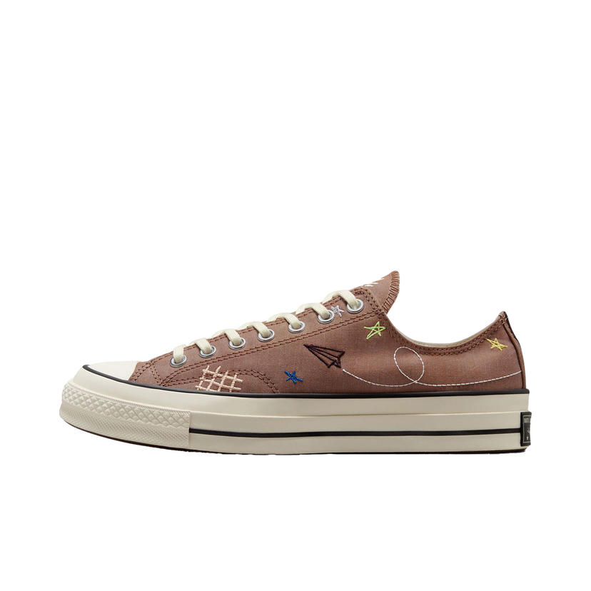 Sneakers og sko Converse Chuck 70 Embroidered Brun | A03665C
