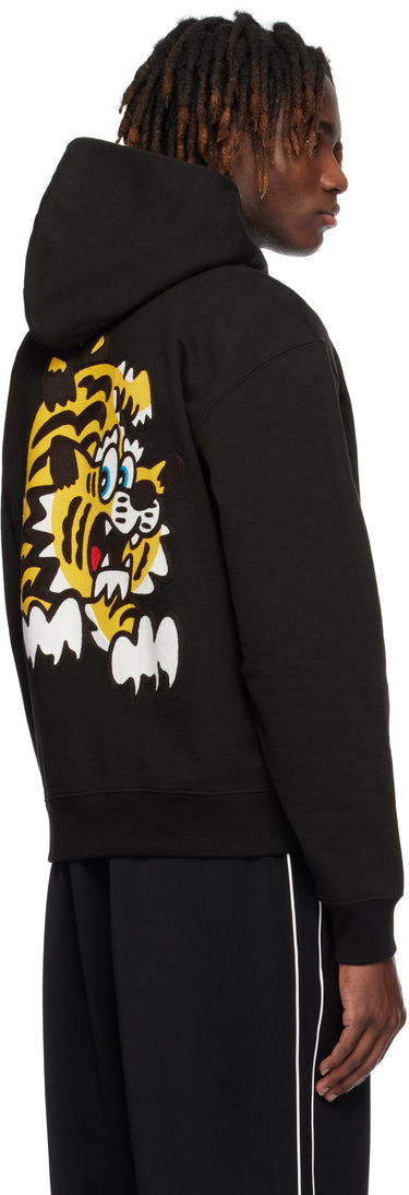 Sweatshirt KENZO Kenzo Paris VERDY Edition Embroidered Hoodie Sort | FF55SW2724MC, 2