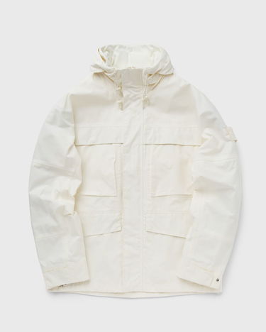 Vindjakke Stone Island WEATHERPROOF COTTON CANVAS GHOST PIECE Hvid | 8015433F1.V0099, 0