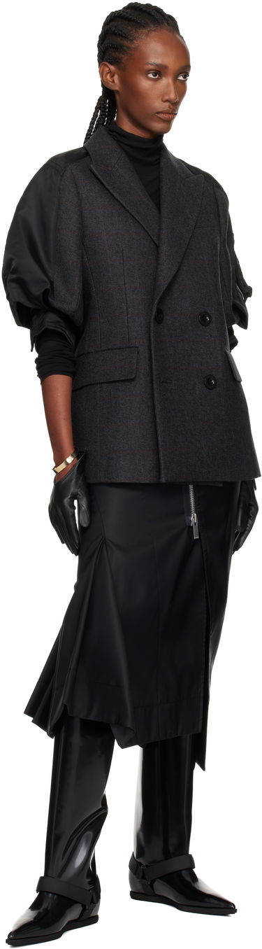 Handsker sacai sacai Leather Bangle Gloves Brun | 25-08253, 4