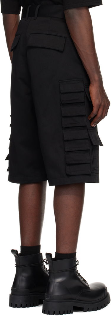 Shorts We11done We11done Flap Pocket Shorts Sort | WD-PT1-24-218-M-BK, 2