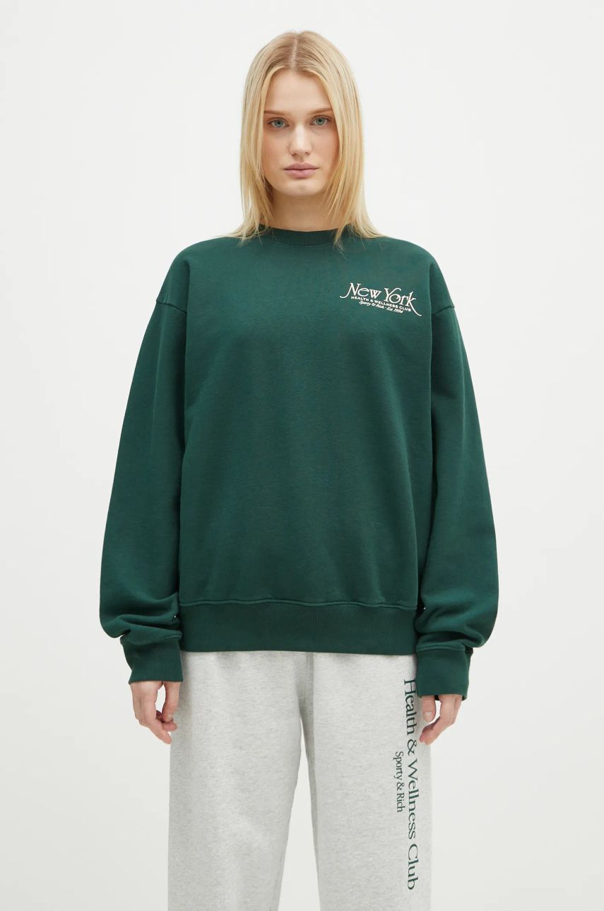 Sweatshirt Sporty & Rich Sporty & Rich NY 94 Sweatshirt Grøn | ST071506034GR10, 1