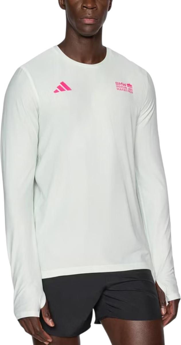 T-shirt adidas Originals adidas BMW Berlin Marathon 2025 Long Sleeve T-Shirt Hvid | jz6369