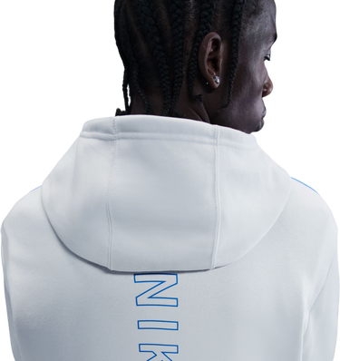 Sweatshirt Nike Nike Club Full-Zip Hoodie Hvid | ih4285-025, 3