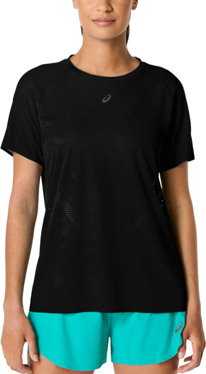 T-shirt Asics Metarun Short Sleeve Running T-Shirt Sort | 2012d223-001