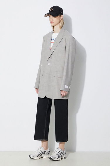 Vest KENZO Solid Kimono Blazer Grå | FE52VE2469RB.96, 0