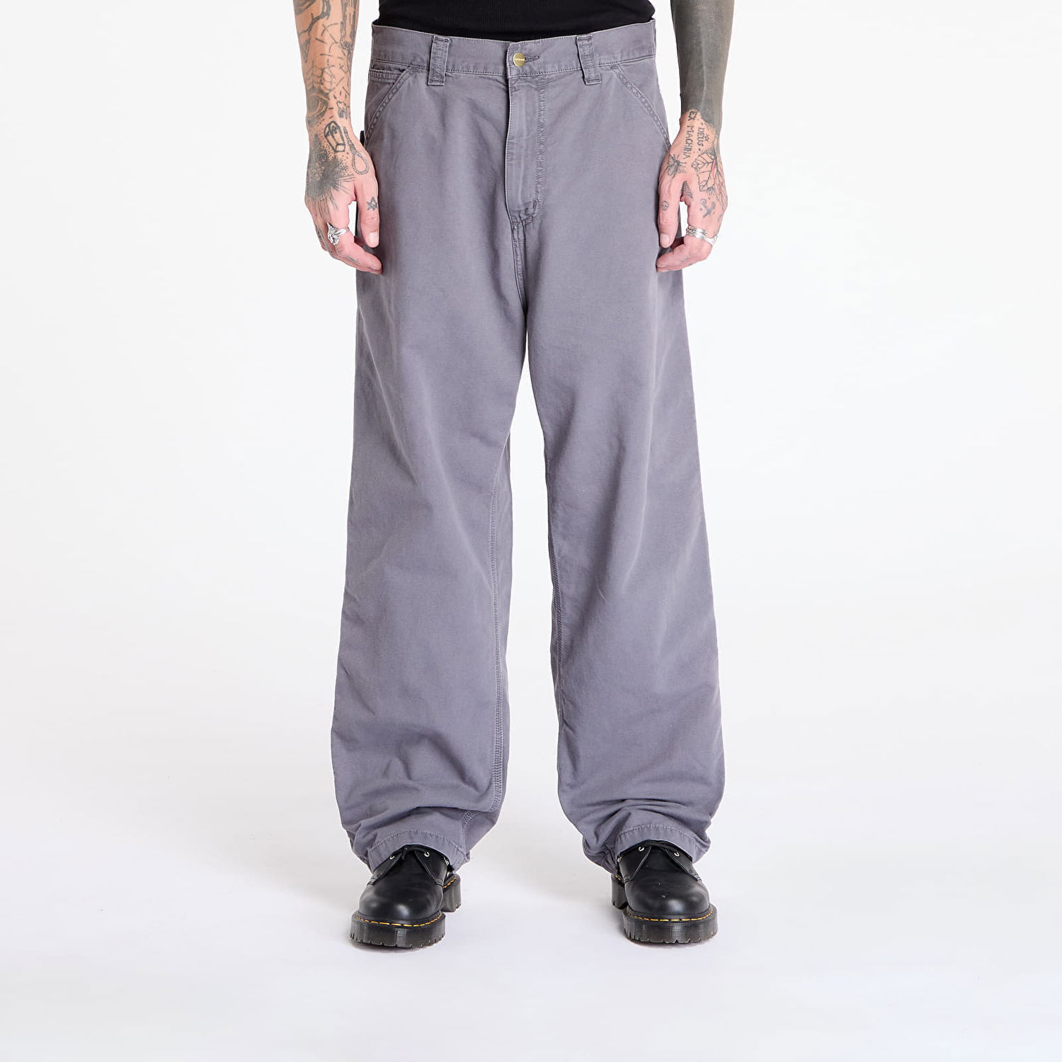 Bukser Carhartt WIP Pants OG Single Knee Pant Graphite Stone Dyed S Grå | I033754.874J, 0
