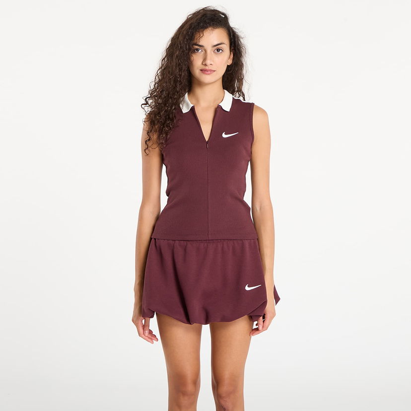Tanktop Nike Fitted Tank Top Bourgogne | IO8899-652