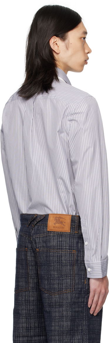 Skjorte Burberry Burberry Striped Cotton Shirt Flerfarvet | 8110883, 2