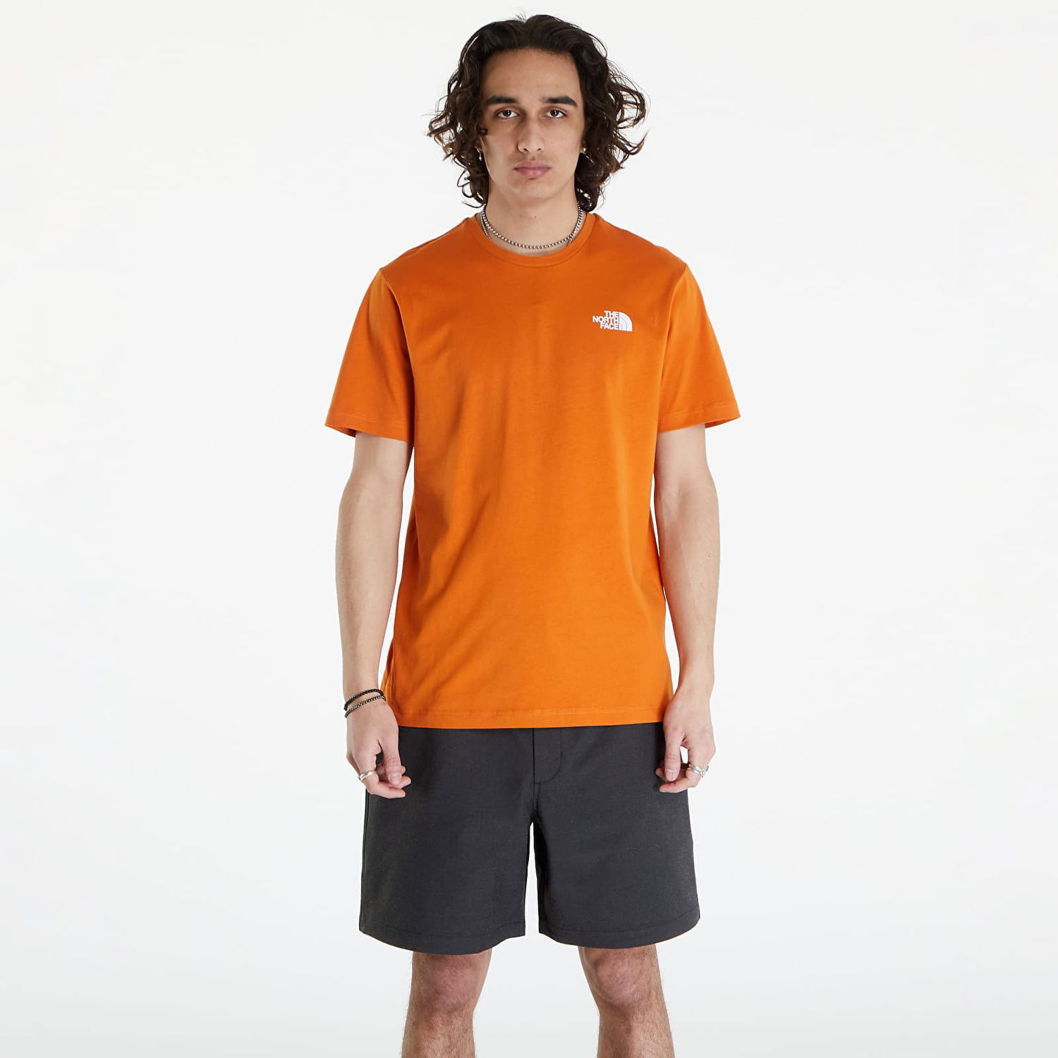 T-shirt The North Face S/S Redbox Tee Desert Rust Orange | NF0A87NPPCO1, 0