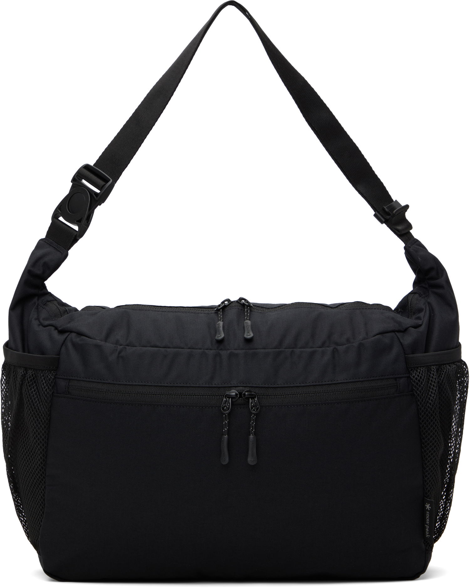 Skuldertaske Snow Peak Snow Peak Everyday Use Middle Shoulder Bag Sort | AC-25SU403, 0