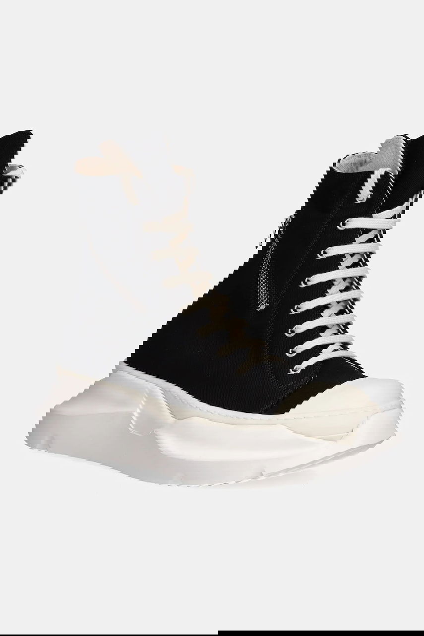 Sneakers og sko Rick Owens Rick Owens DRKSHDW Cargo Abstract High-Top Sort | DU02E7841.DO, 0