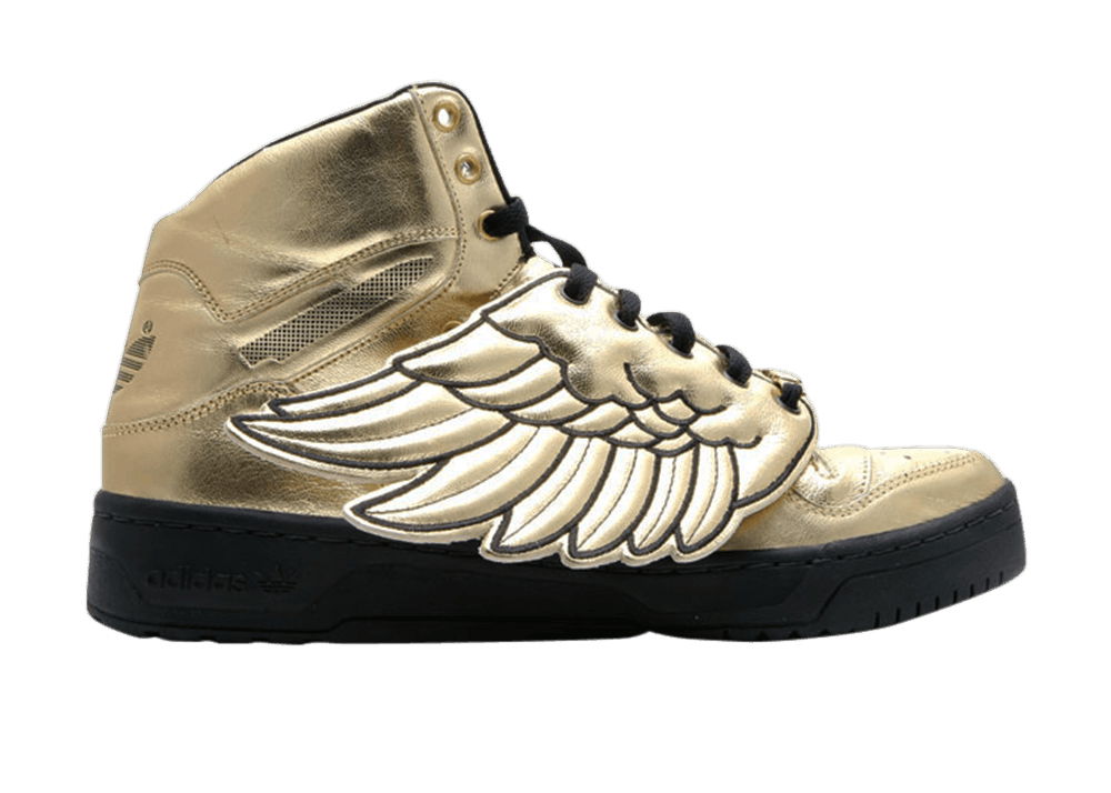 Sneakers og sko adidas Originals JS Wings 1.0 Jeremy Scott Metallic Gold Metalisk | G04653, 0