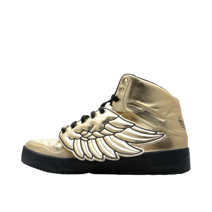 Sneakers og sko adidas Originals JS Wings 1.0 Jeremy Scott Metallic Gold Metalisk | G04653
