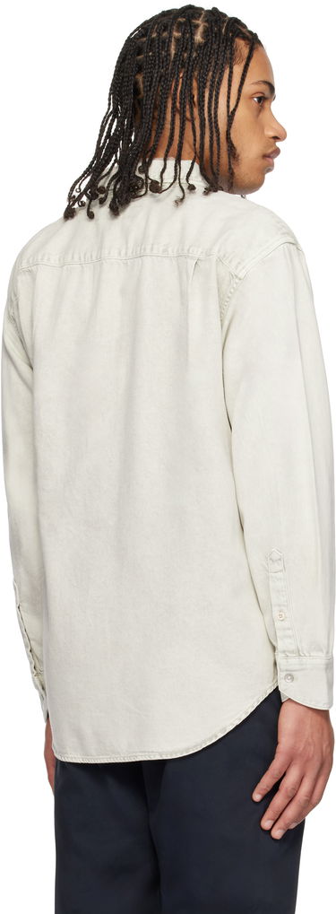 Skjorte rag & bone Rag & Bone Matthew Denim Shirt Beige | MED24H1438UFCC, 2