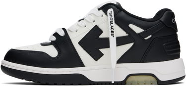 Sneakers og sko Off-White Out Of Office Calf Leather "Black White" Sort | OMIA189C99-LEA006-1001, 2
