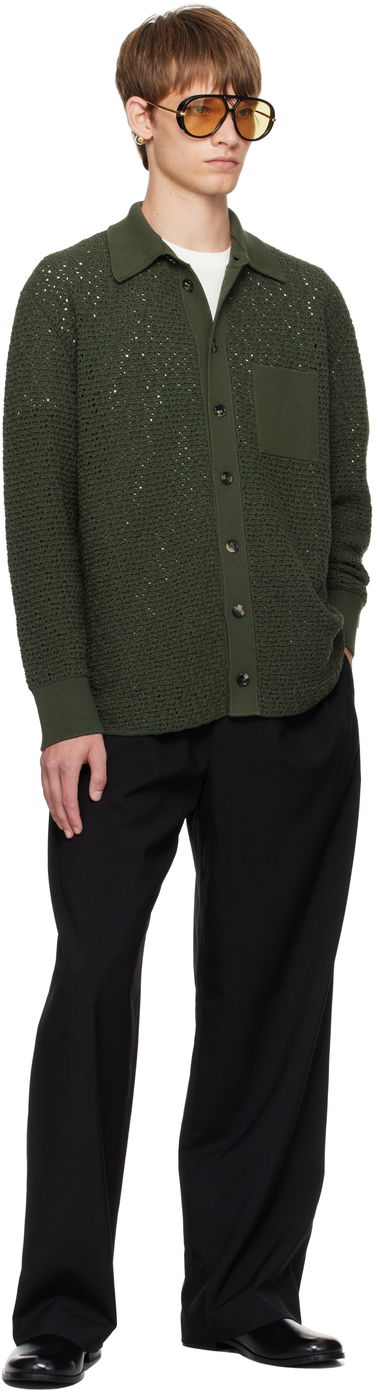 Sweater Bottega Veneta Bottega Veneta Crochet Cardigan Grøn | 841367V5SP03293, 3