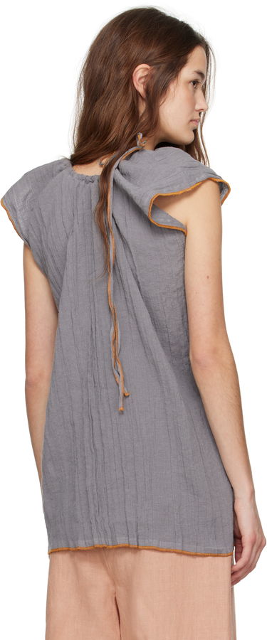 Tanktop Baserange Baserange Max Draped Blouse Grå | TOMX-LC-SP25, 2