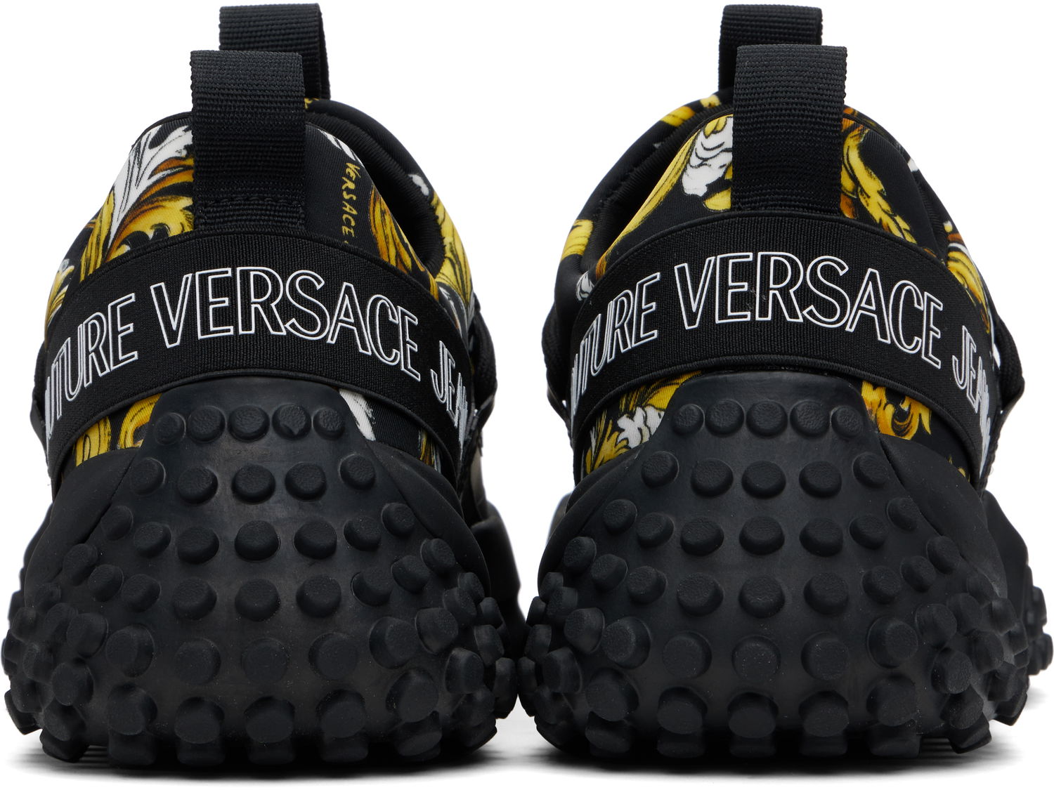Sneakers og sko Versace Versace Jeans Couture Outline Barocco Hyber Sort | E78YA3SN2_EZSC68, 1